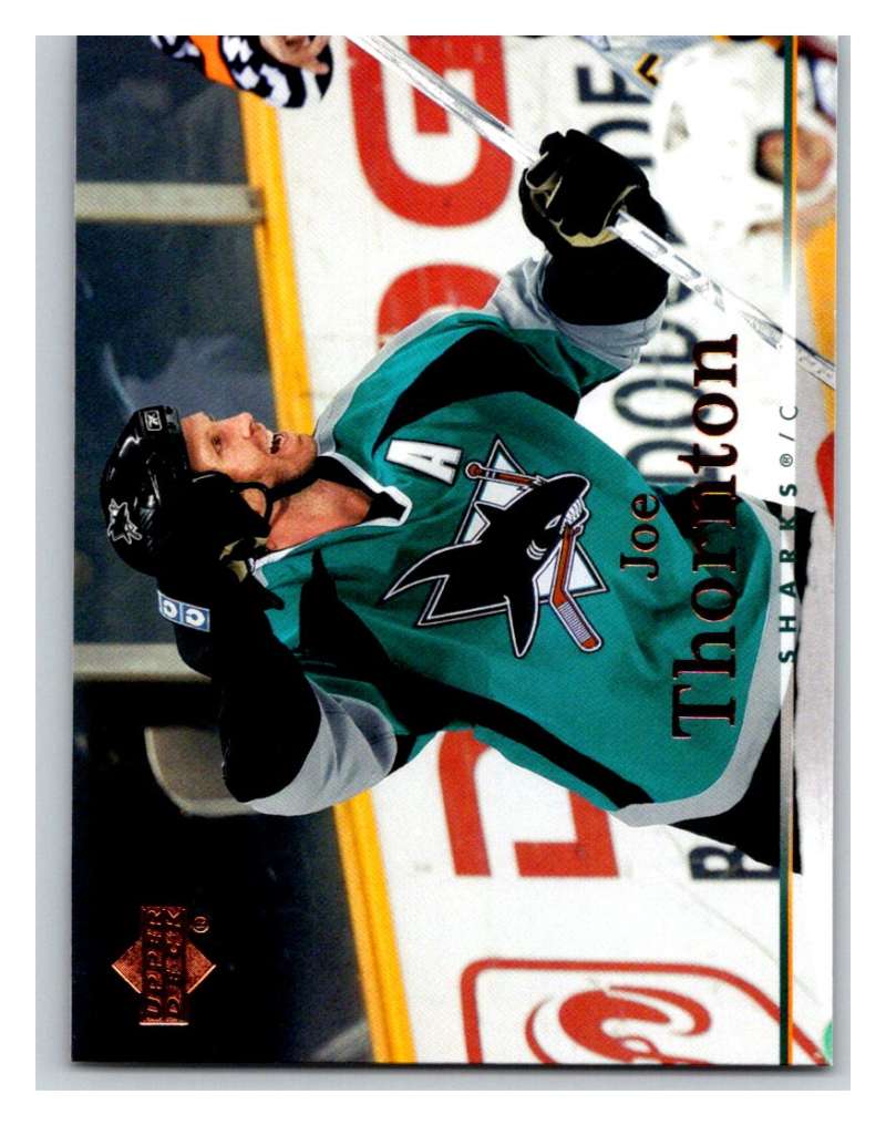 2007-08 Upper Deck #75 Joe Thornton Sharks Image 1