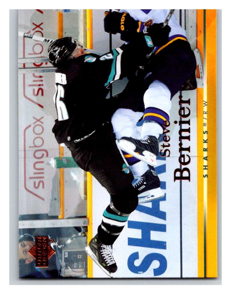 2007-08 Upper Deck #79 Steve Bernier Sharks Image 1