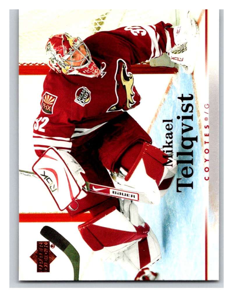 2007-08 Upper Deck #96 Mikael Tellqvist Coyotes Image 1