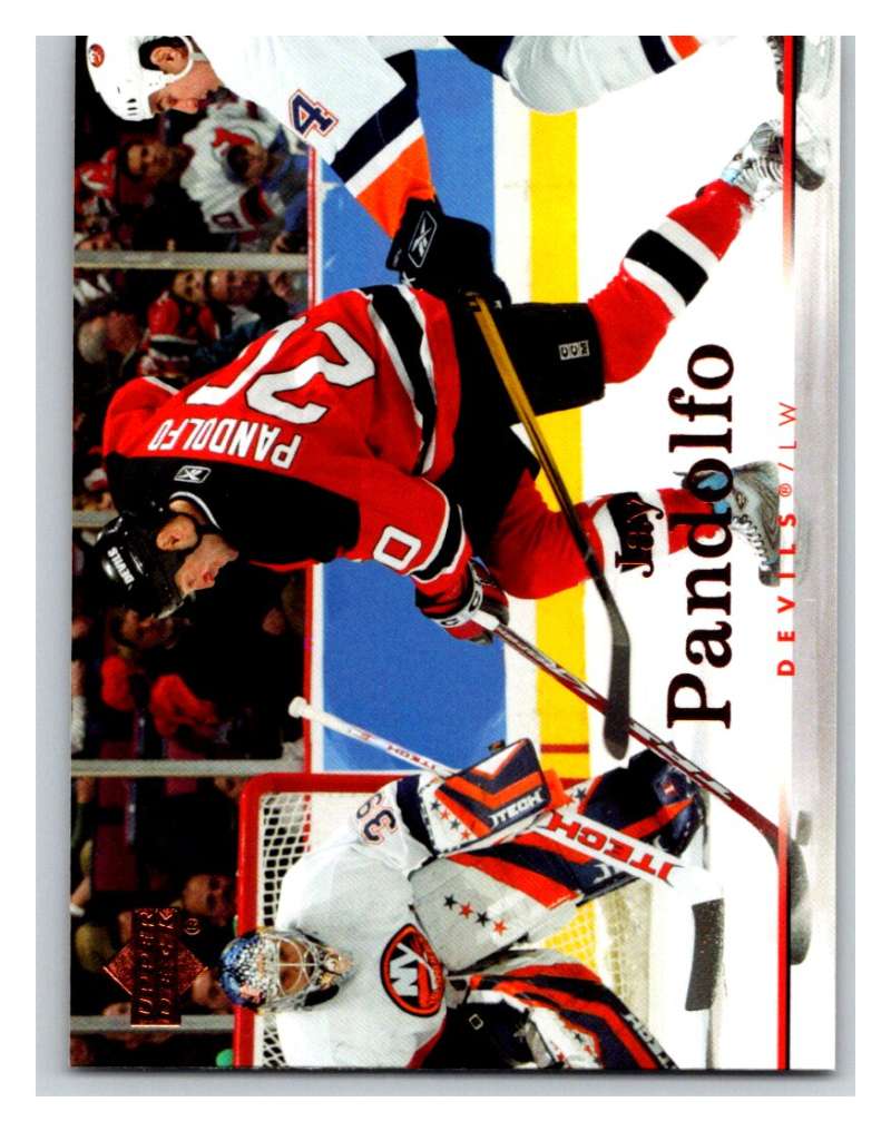 2007-08 Upper Deck #103 Jay Pandolfo NJ Devils Image 1