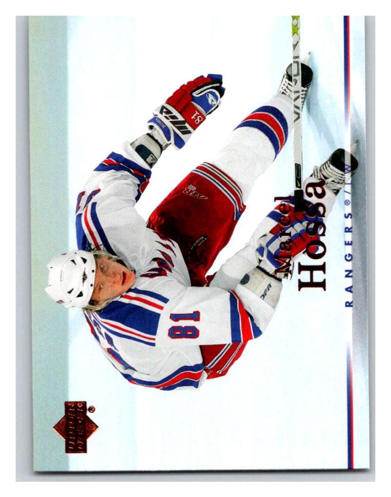 2007-08 Upper Deck #119 Marcel Hossa NY Rangers Image 1