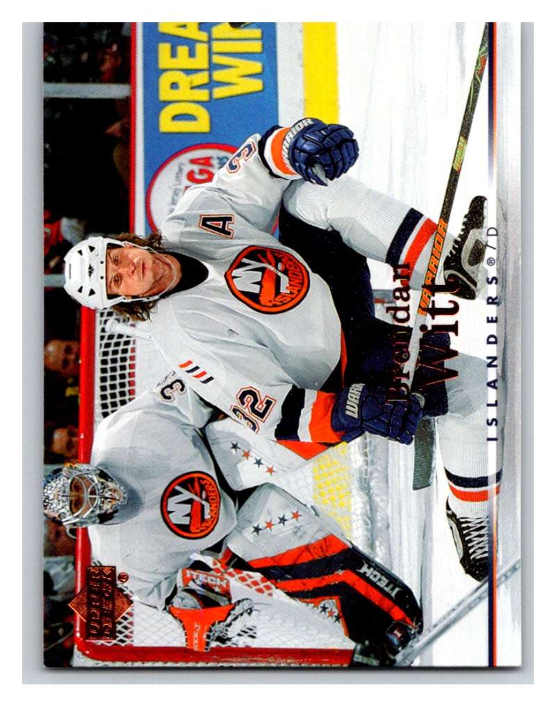 2007-08 Upper Deck #127 Brendan Witt NY Islanders Image 1
