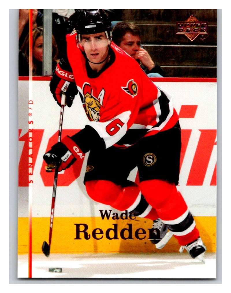 2007-08 Upper Deck #142 Wade Redden Senators Image 1