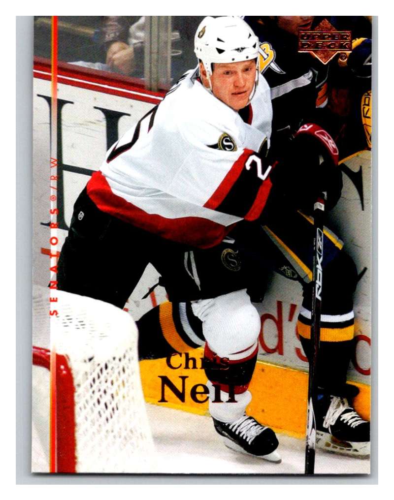 2007-08 Upper Deck #145 Chris Neil Senators Image 1