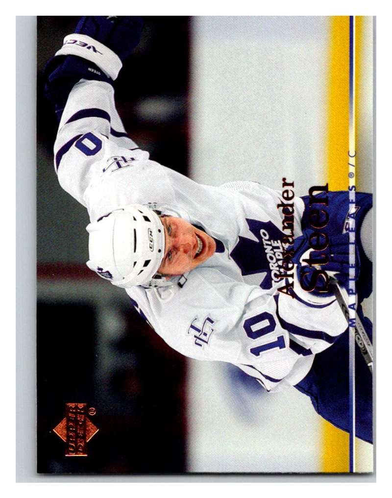 2007-08 Upper Deck #151 Alexander Steen Maple Leafs Image 1