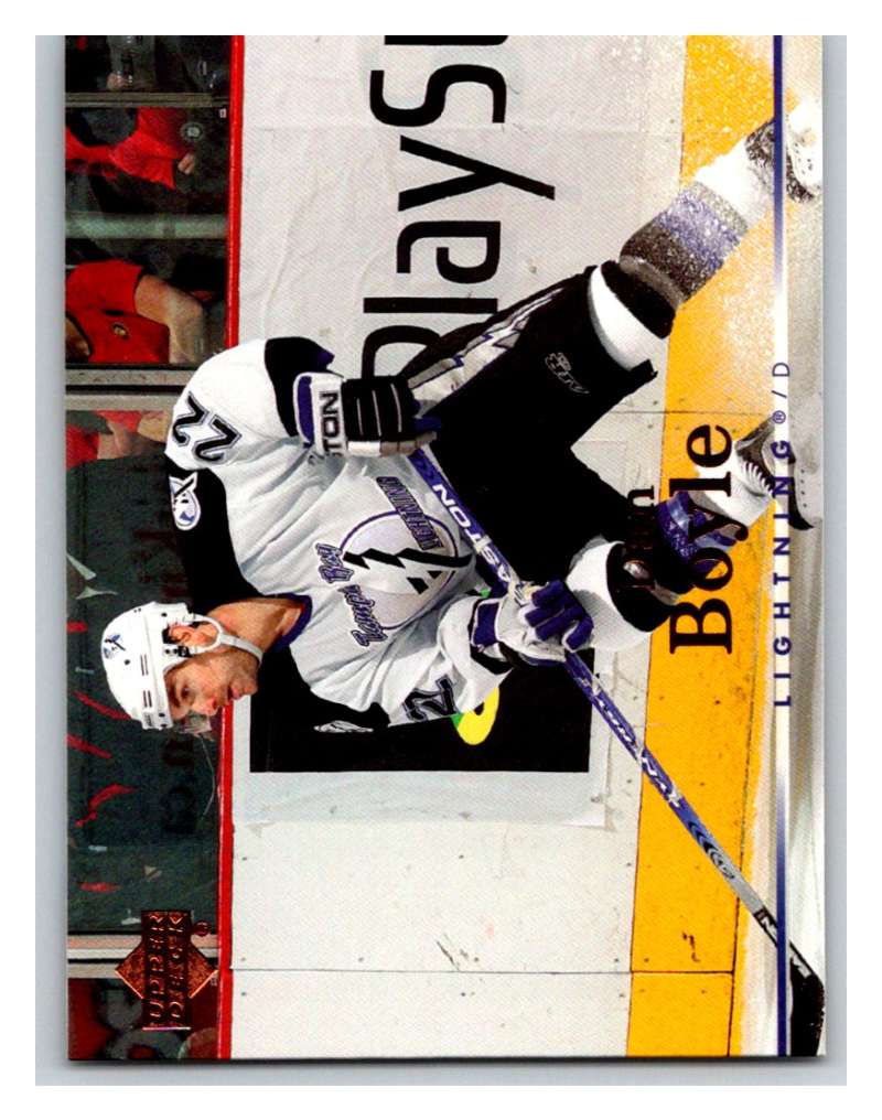2007-08 Upper Deck #176 Dan Boyle Lightning Image 1
