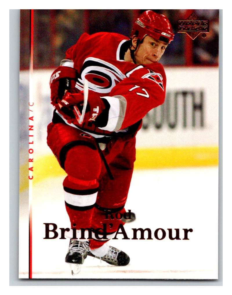 2007-08 Upper Deck #182 Rod Brind'Amour Hurricanes
