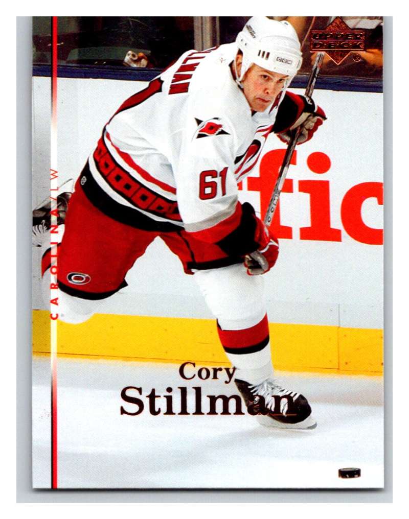 2007-08 Upper Deck #183 Cory Stillman Hurricanes Image 1