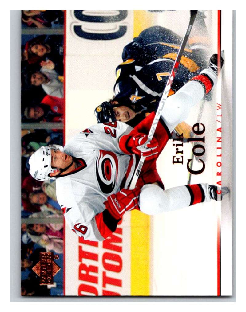 2007-08 Upper Deck #185 Erik Cole Hurricanes Image 1