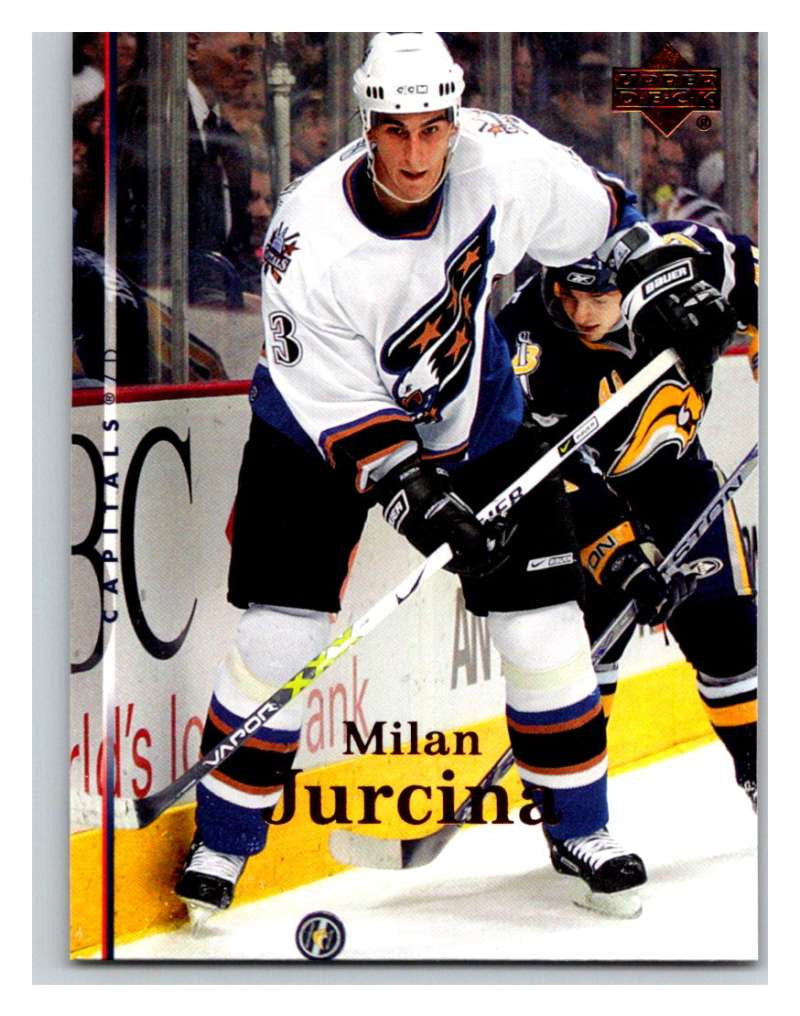 2007-08 Upper Deck #198 Milan Jurcina Capitals