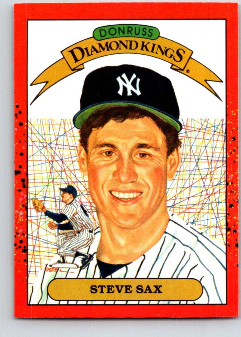 1990 Donruss #2 Steve Sax DK Mint Image 1