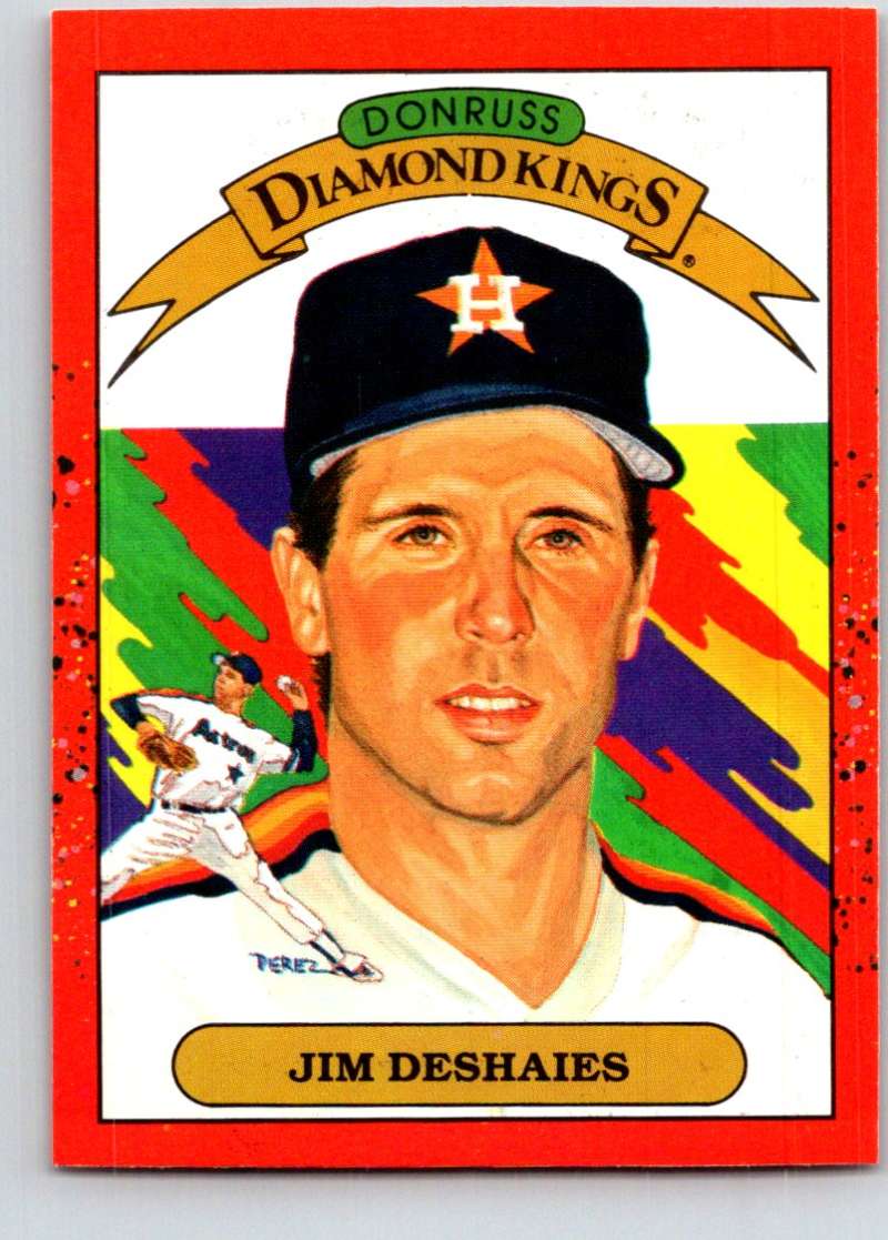 1990 Donruss #7 Jim Deshaies DK DP Mint Image 1