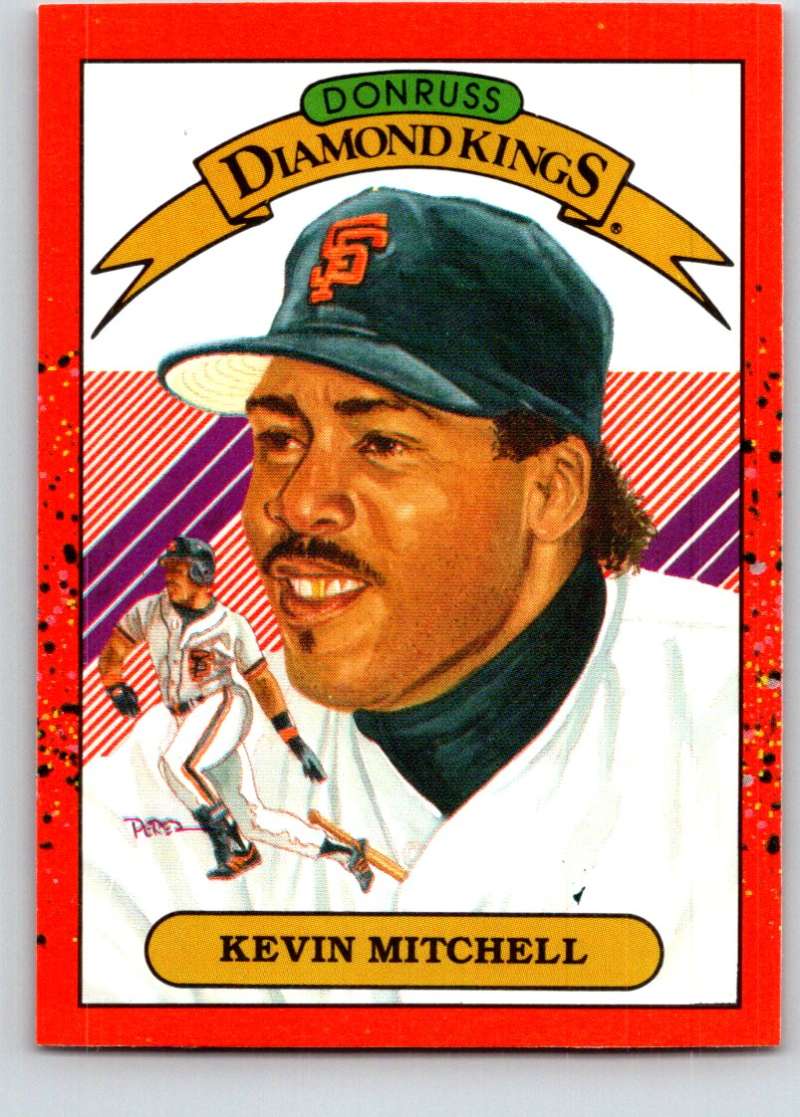 1990 Donruss #11 Kevin Mitchell DK Mint Image 1