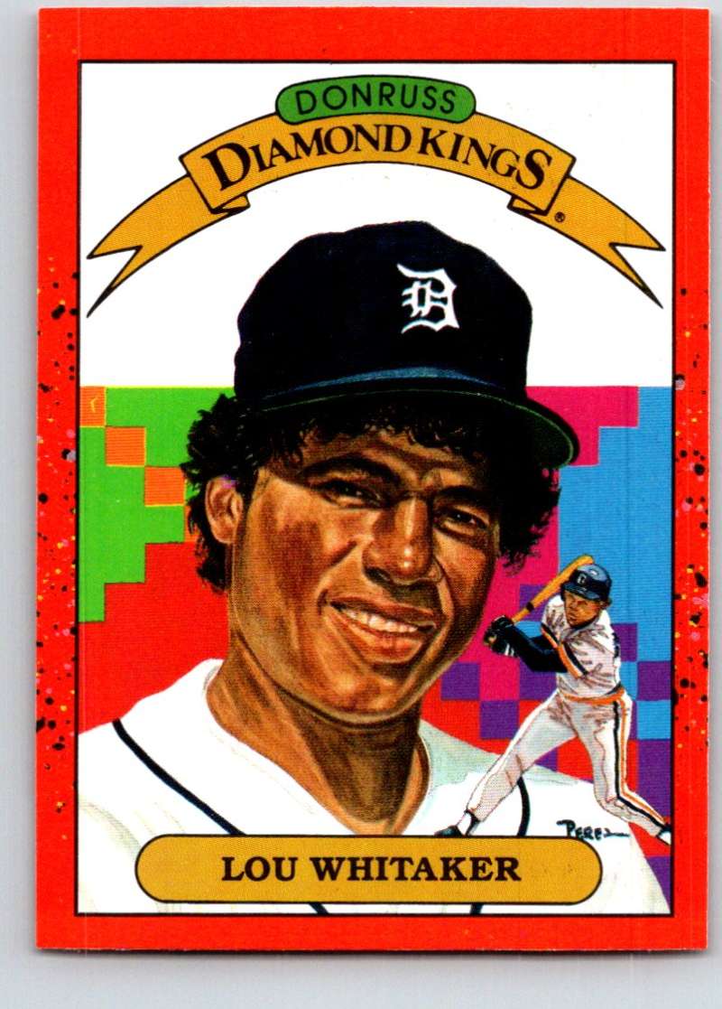 1990 Donruss #16 Lou Whitaker DK Mint Image 1