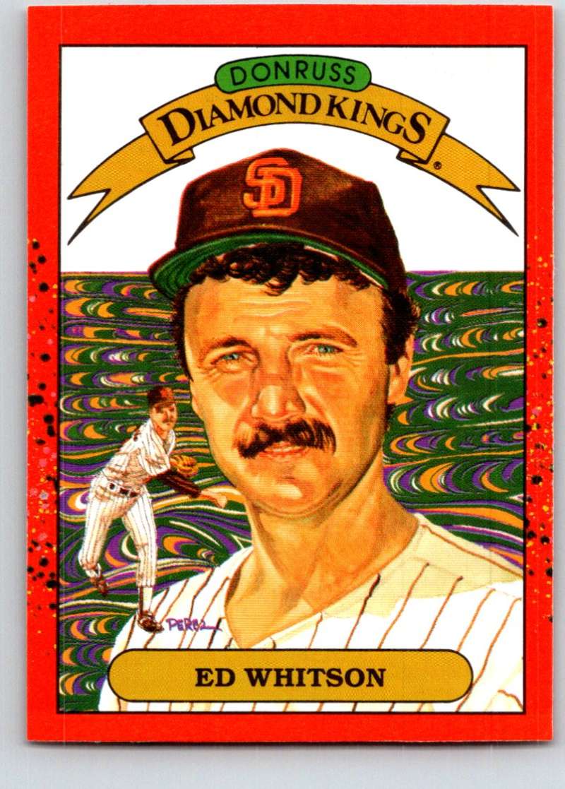 1990 Donruss #26 Ed Whitson DK DP Mint Image 1