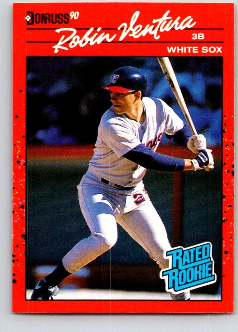 1990 Donruss #28 Robin Ventura Mint Image 1