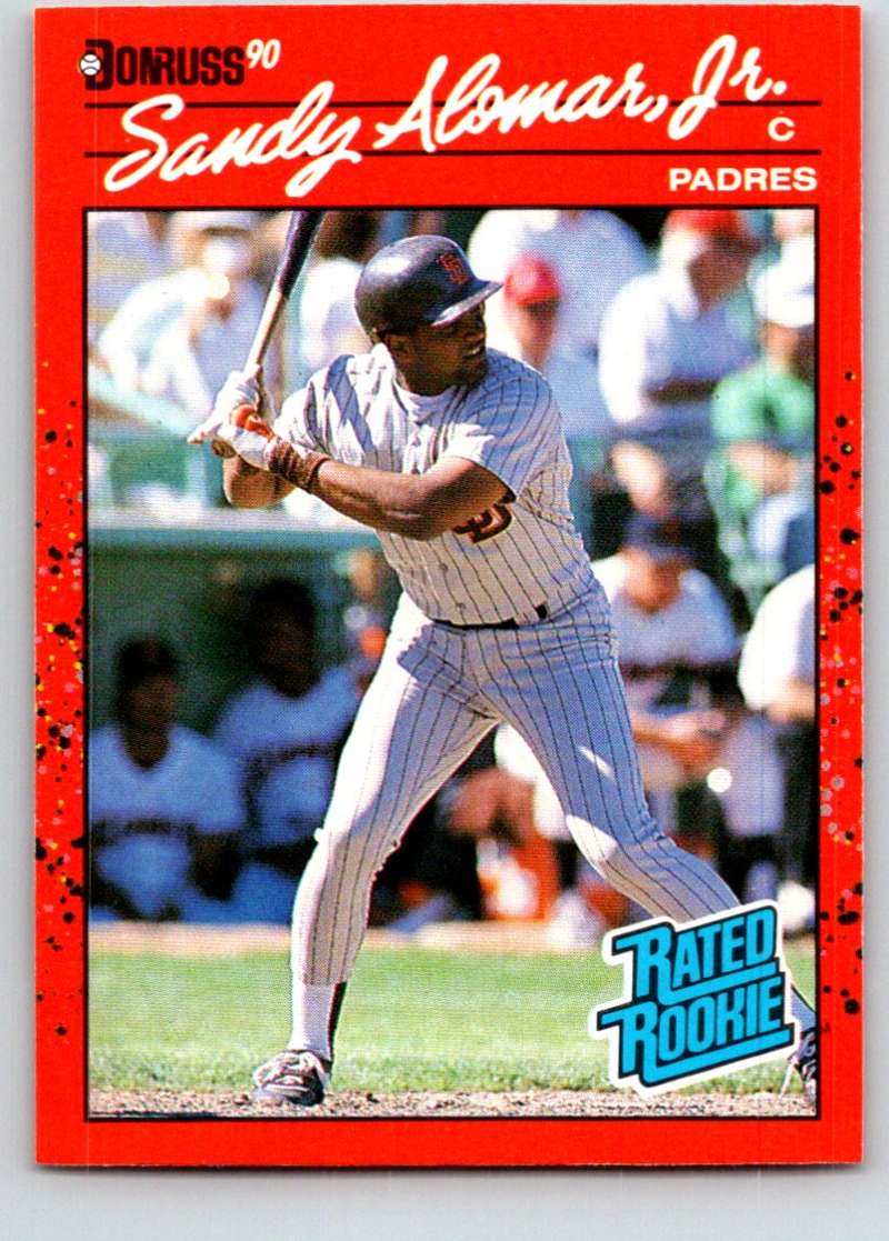 1990 Donruss #30 Sandy Alomar Jr. Mint Image 1