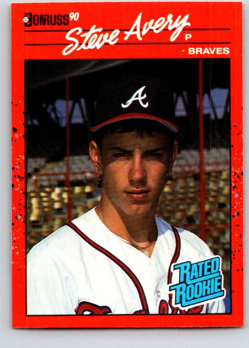 1990 Donruss #39 Steve Avery Mint Image 1
