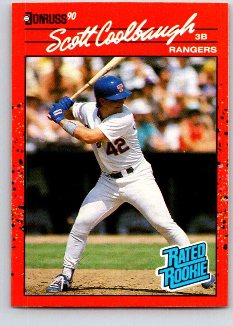 1990 Donruss #43 Scott Coolbaugh Mint RC Rookie