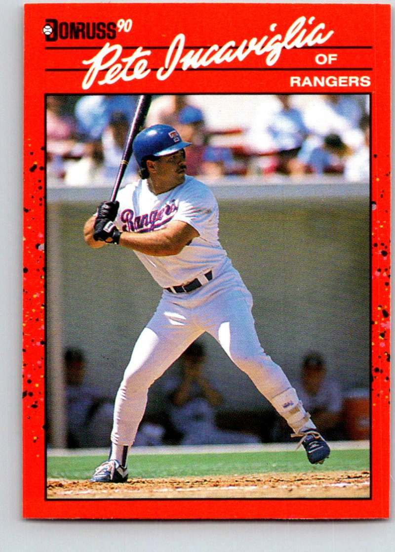 1990 Donruss #48 Pete Incaviglia Mint Image 1