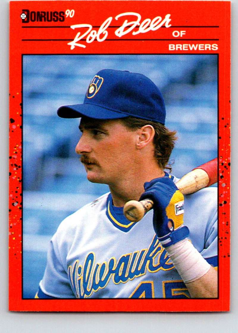 1990 Donruss #55 Rob Deer Mint Image 1