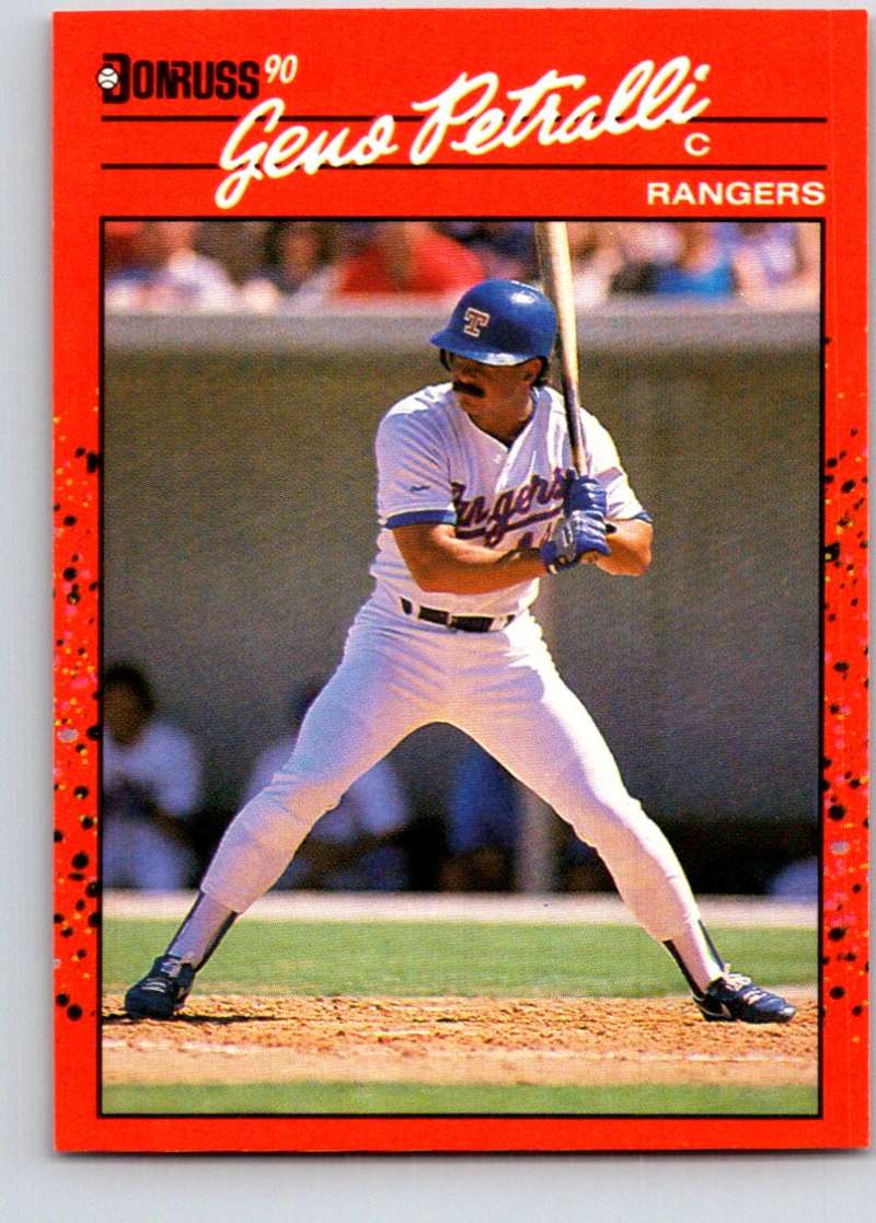 1990 Donruss #56 Geno Petralli Mint Image 1