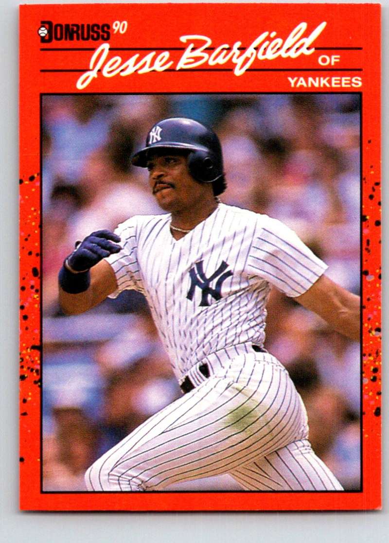 1990 Donruss #74 Jesse Barfield Mint Image 1