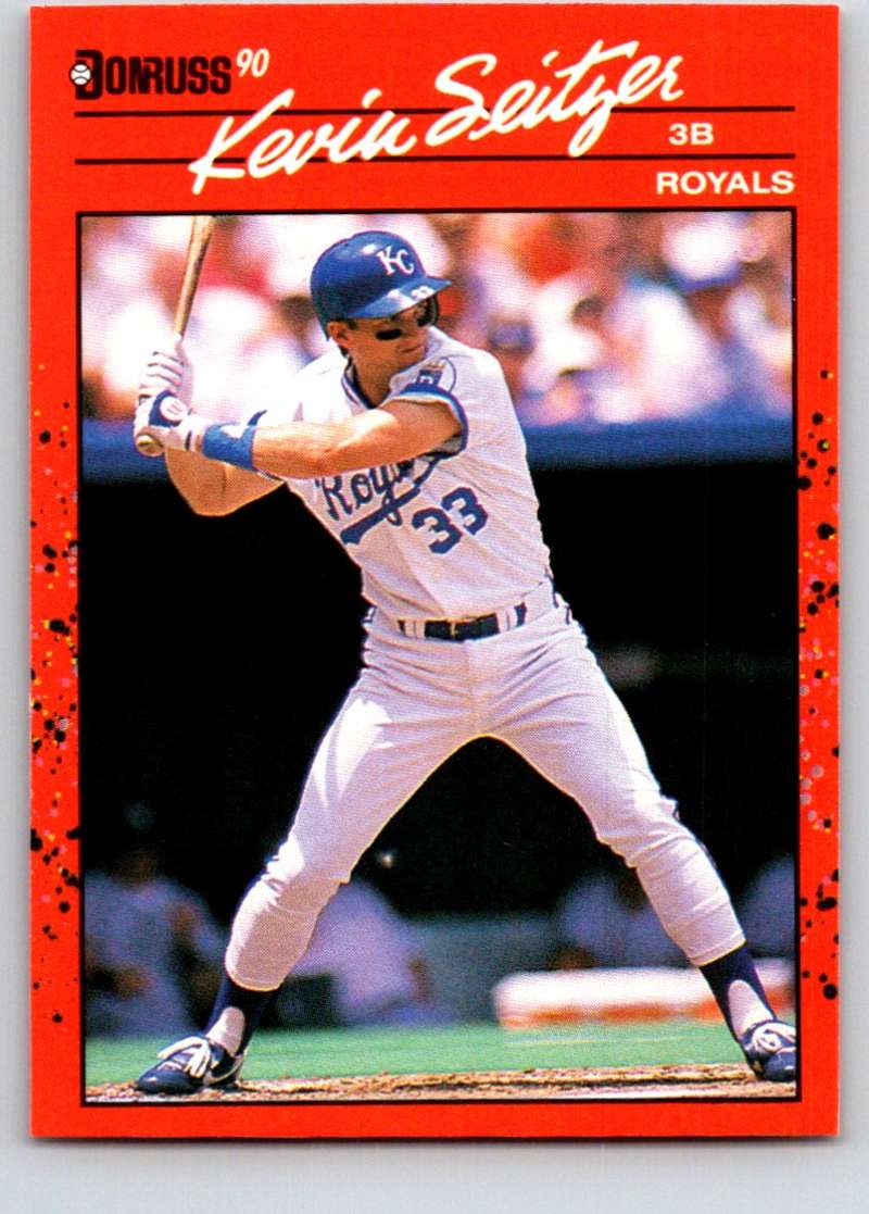 1990 Donruss #85 Kevin Seitzer Mint Image 1