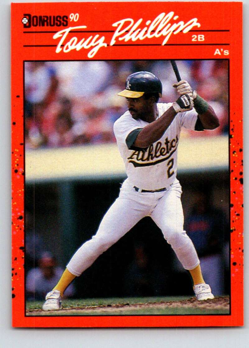 1990 Donruss #91 Tony Phillips Mint Image 1