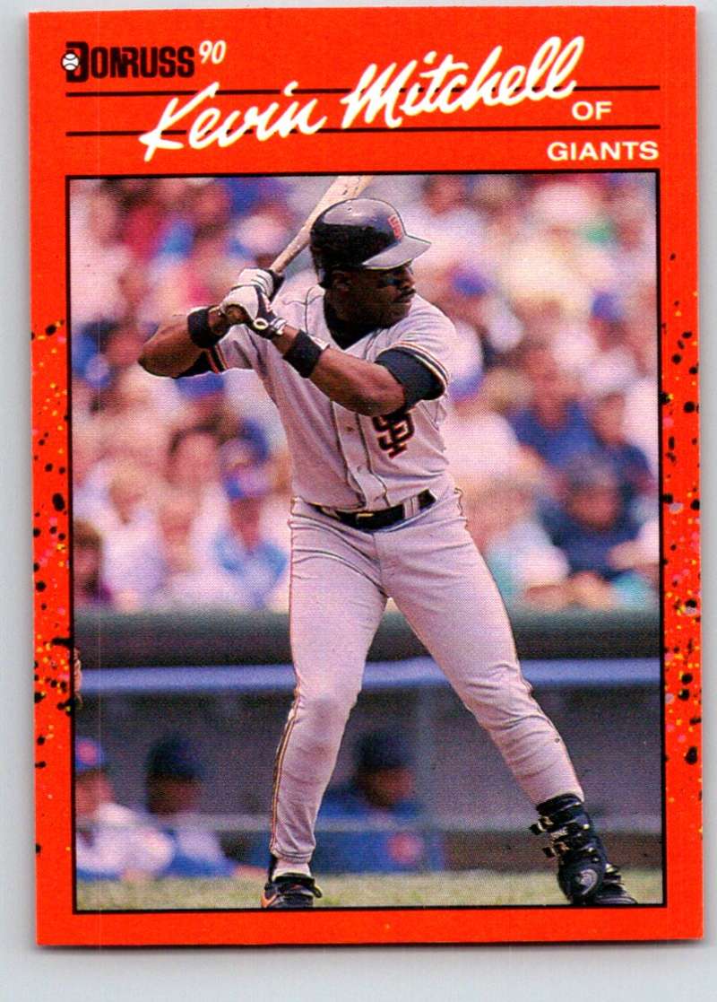 1990 Donruss #98 Kevin Mitchell Mint Image 1