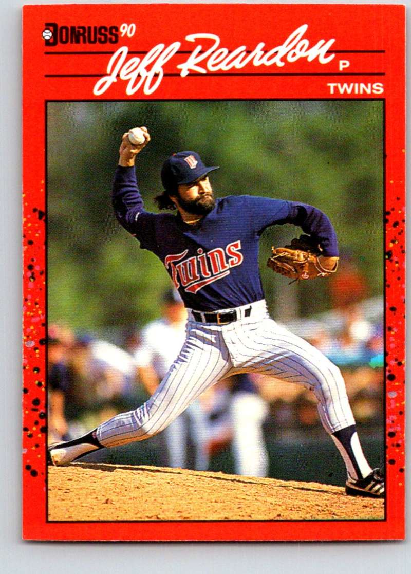 1990 Donruss #119 Jeff Reardon Mint Image 1