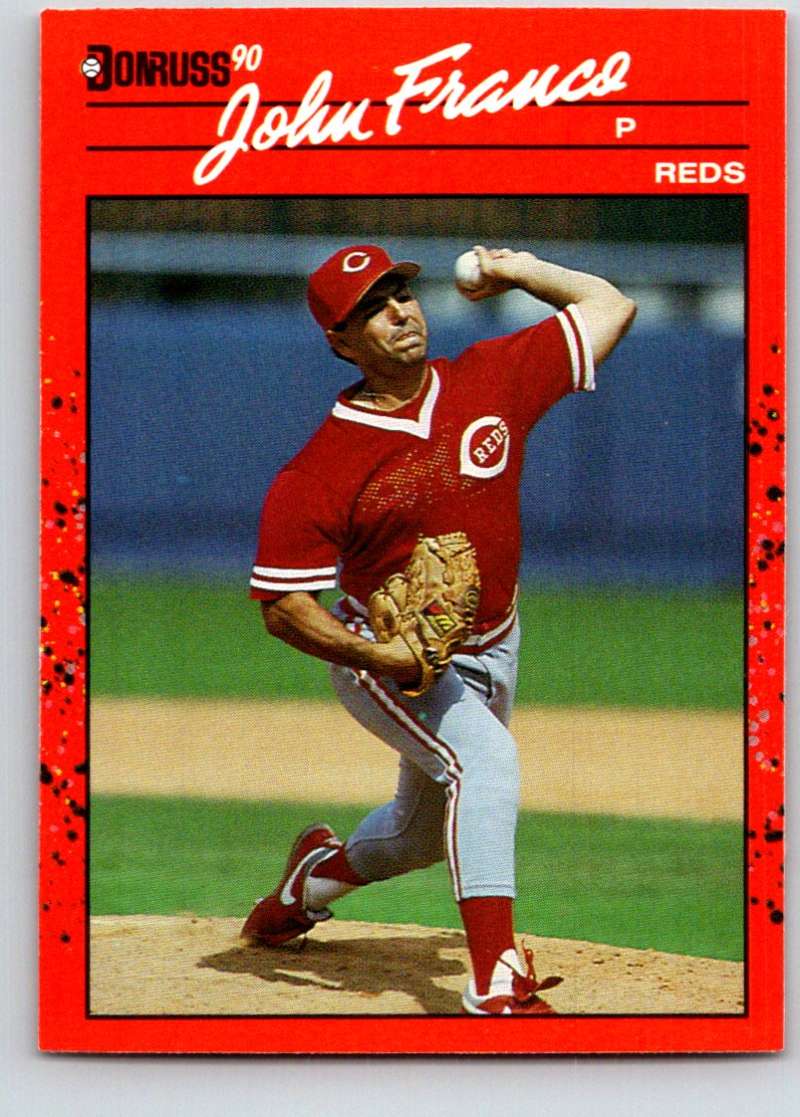 1990 Donruss #124 John Franco Mint Image 1
