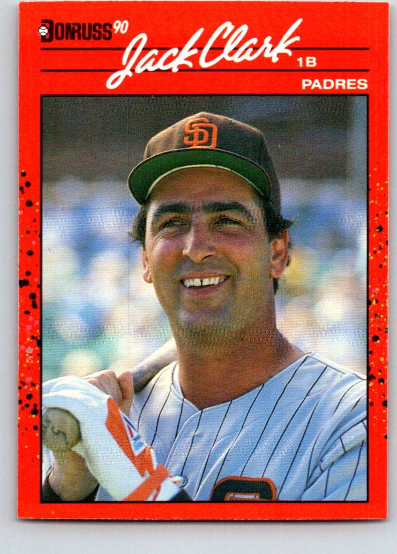1990 Donruss #128 Jack Clark Mint Image 1