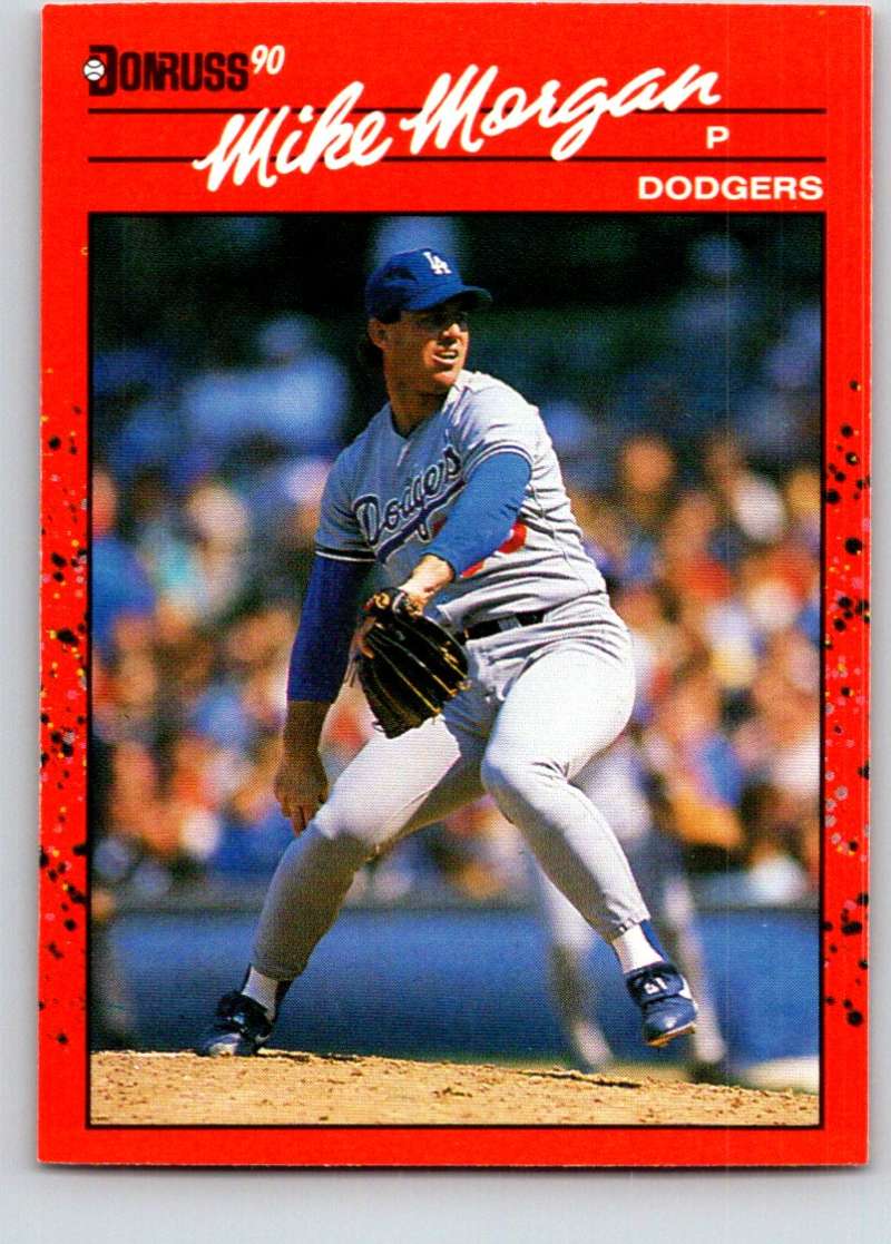 1990 Donruss #132 Mike Morgan Mint Image 1