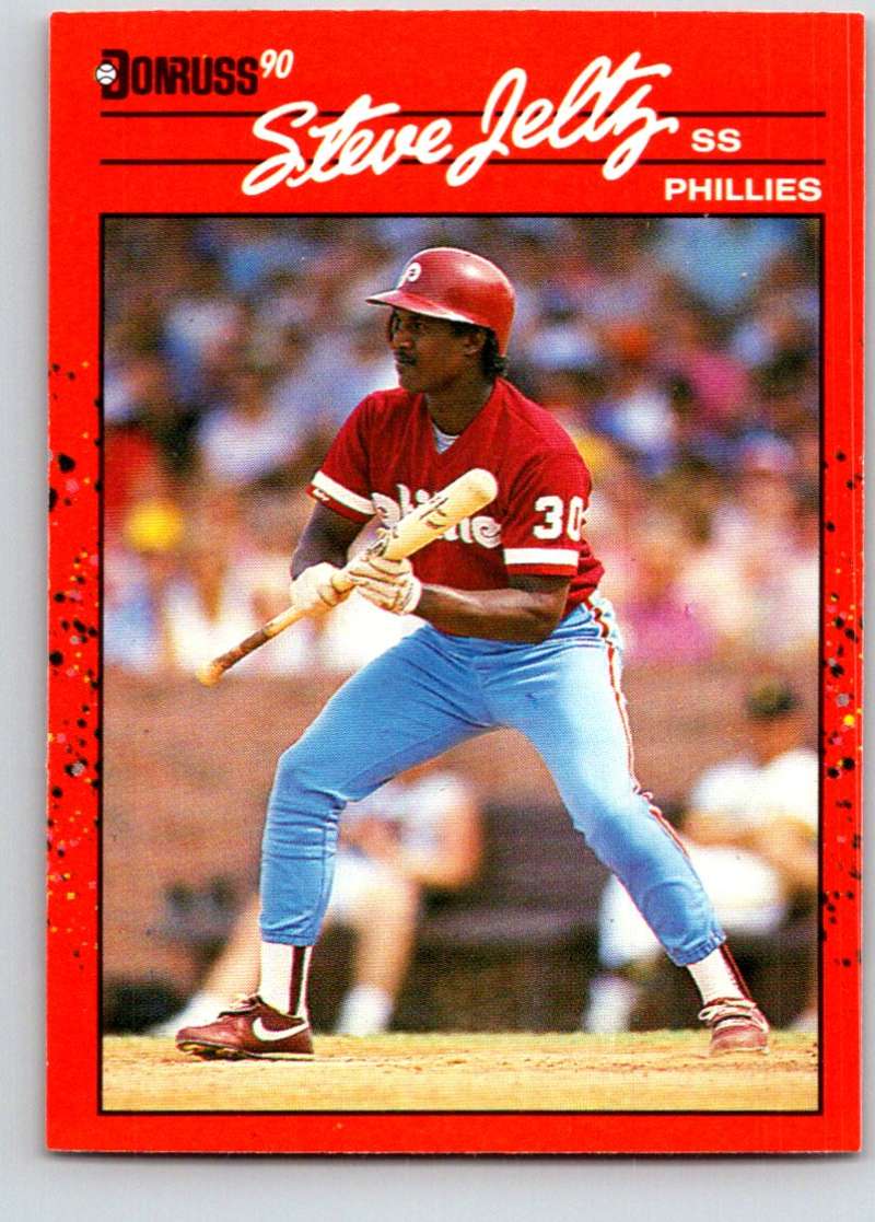 1990 Donruss #133 Steve Jeltz Mint Image 1