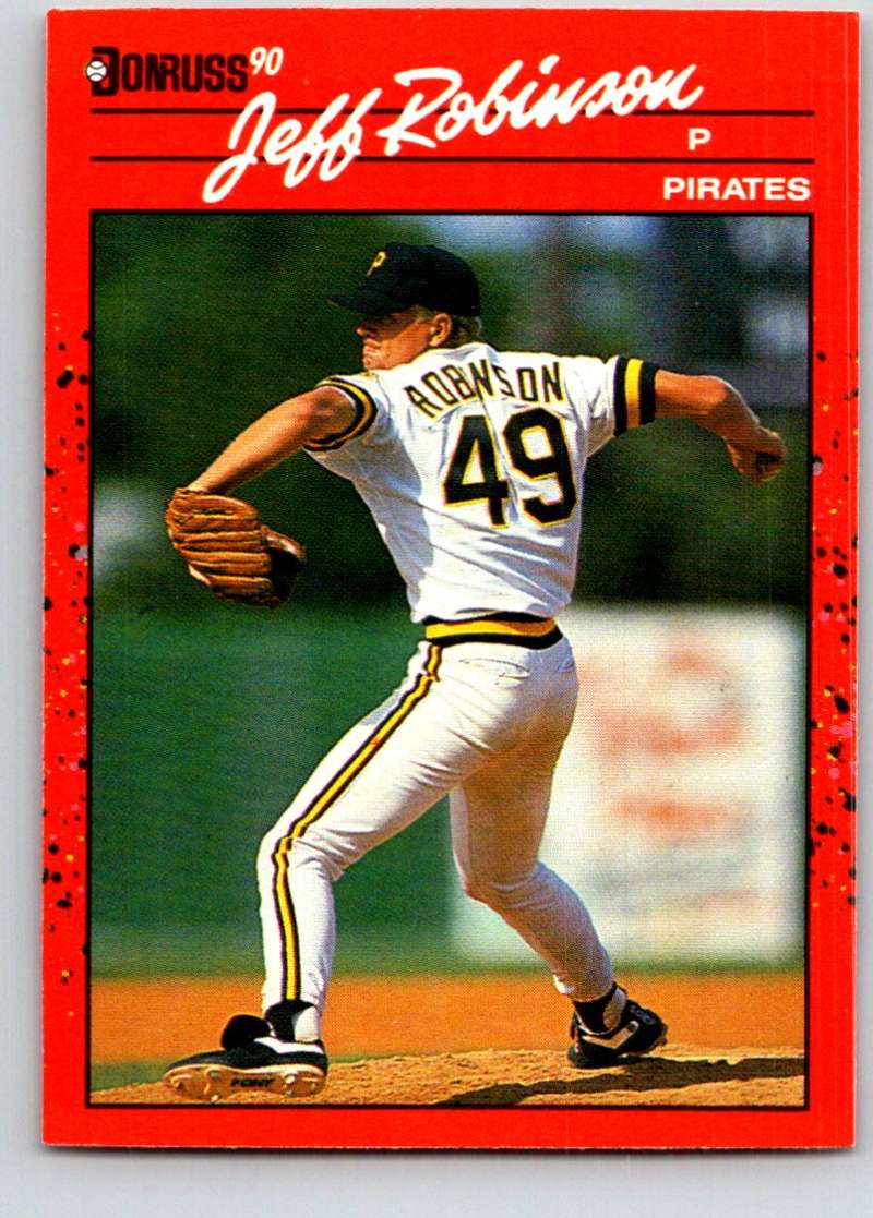 1990 Donruss #134 Jeff D. Robinson Mint Image 1