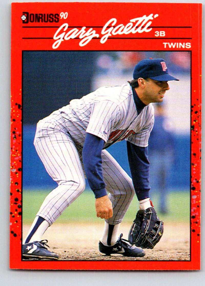 1990 Donruss #151 Gary Gaetti Mint Image 1