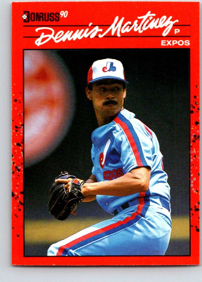 1990 Donruss #156 Dennis Martinez Mint Image 1