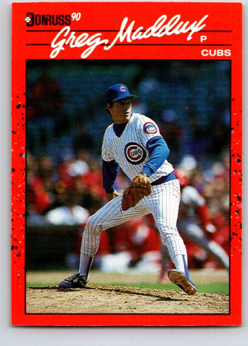 1990 Donruss #158 Greg Maddux Mint Image 1