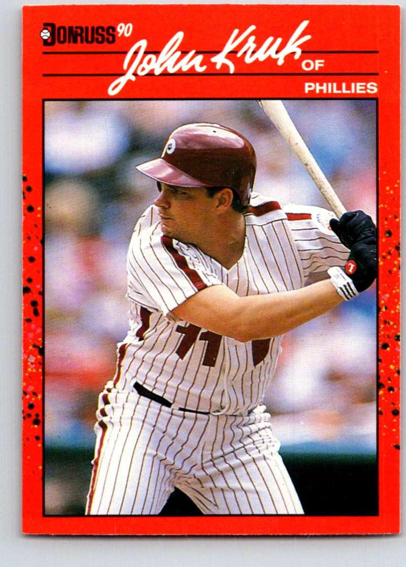 1990 Donruss #160 John Kruk Mint Image 1