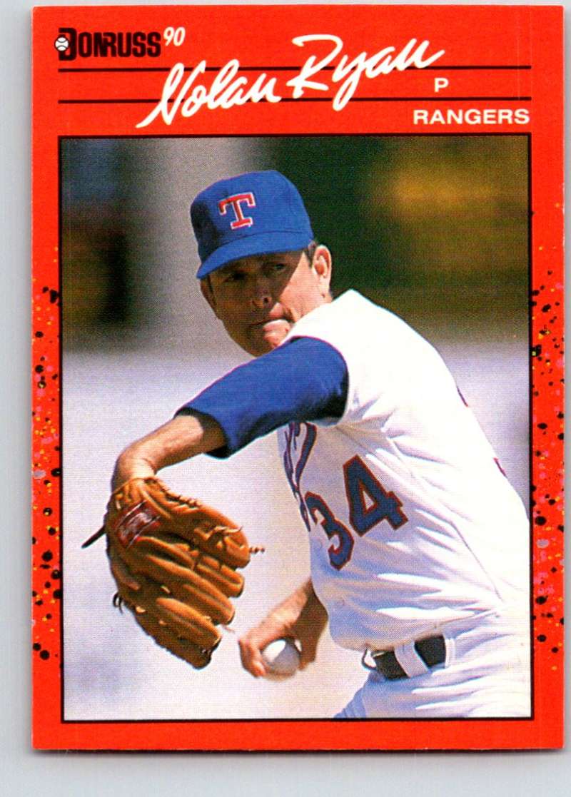1990 Donruss #166 Nolan Ryan Mint Image 1