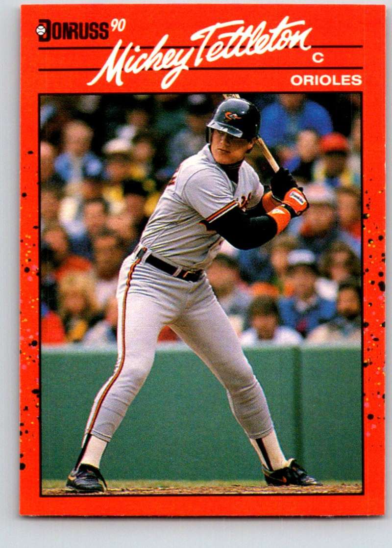 1990 Donruss #169 Mickey Tettleton Mint Image 1