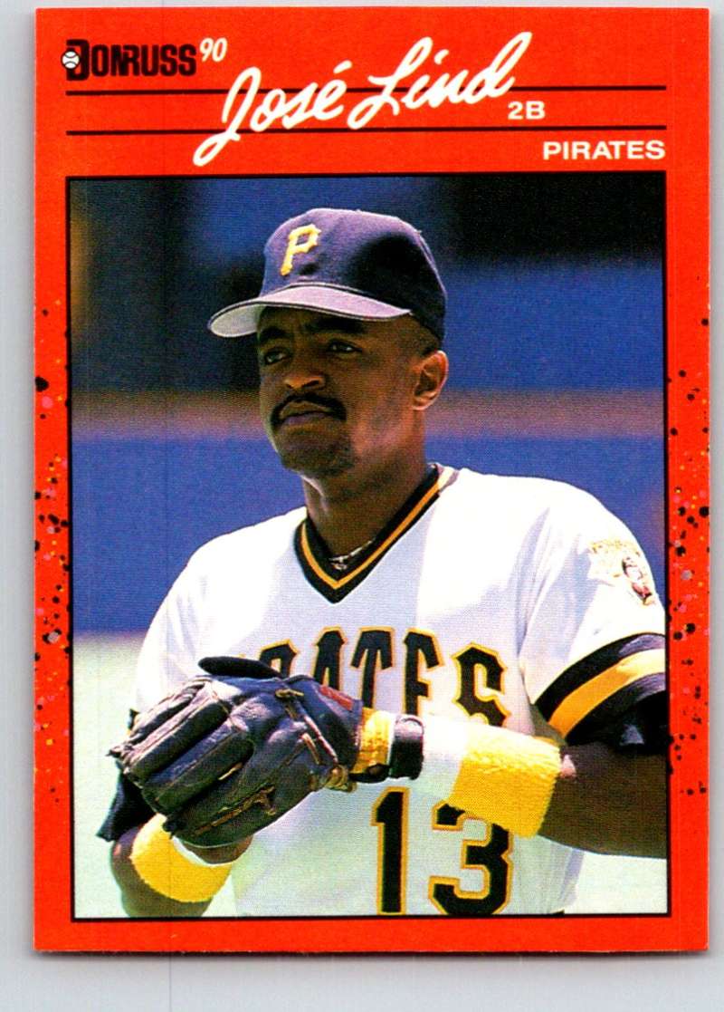 1990 Donruss #172 Jose Lind Mint Image 1