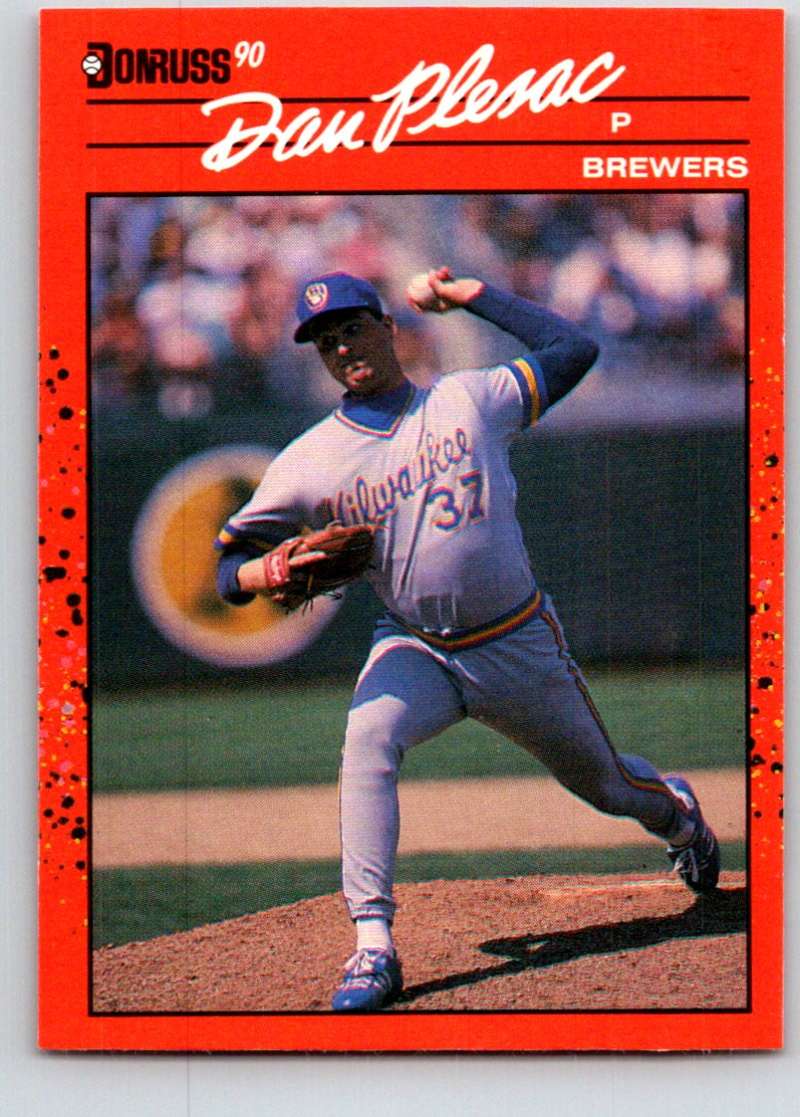 1990 Donruss #175 Dan Plesac Mint Image 1