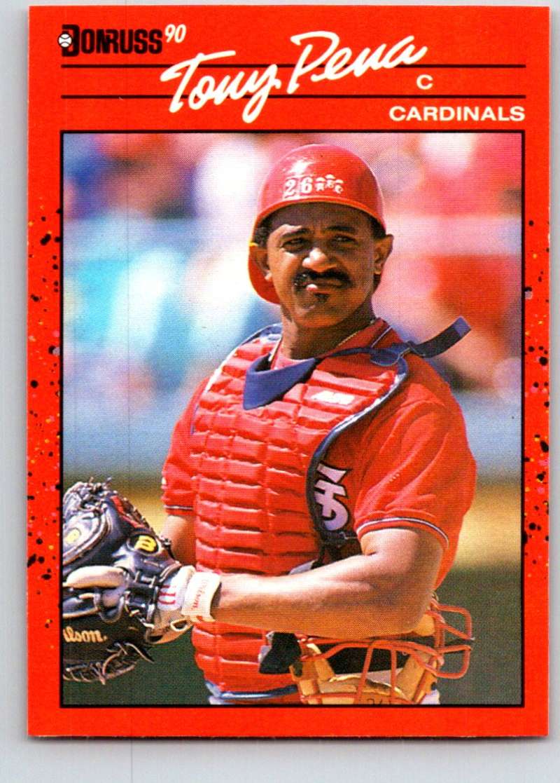 1990 Donruss #181 Tony Pena Mint Image 1