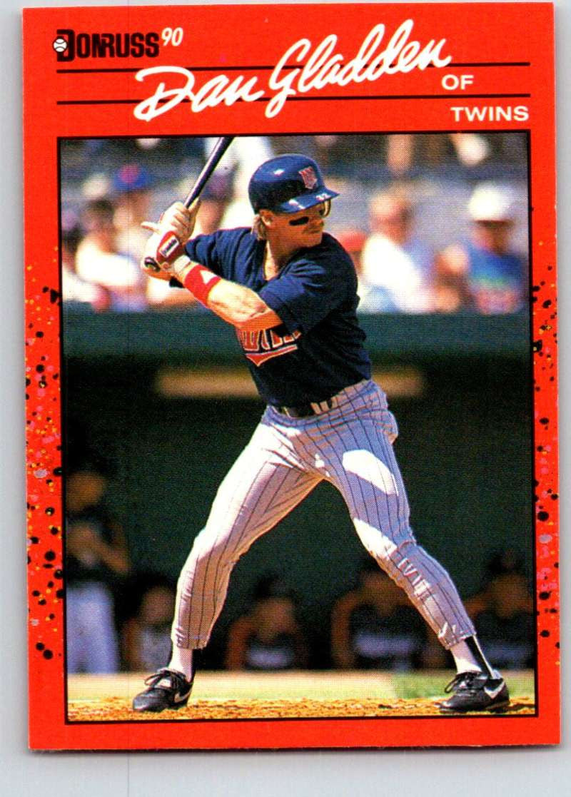 1990 Donruss #182 Dan Gladden Mint