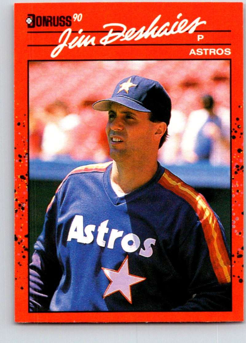 1990 Donruss #187 Jim Deshaies Mint Image 1