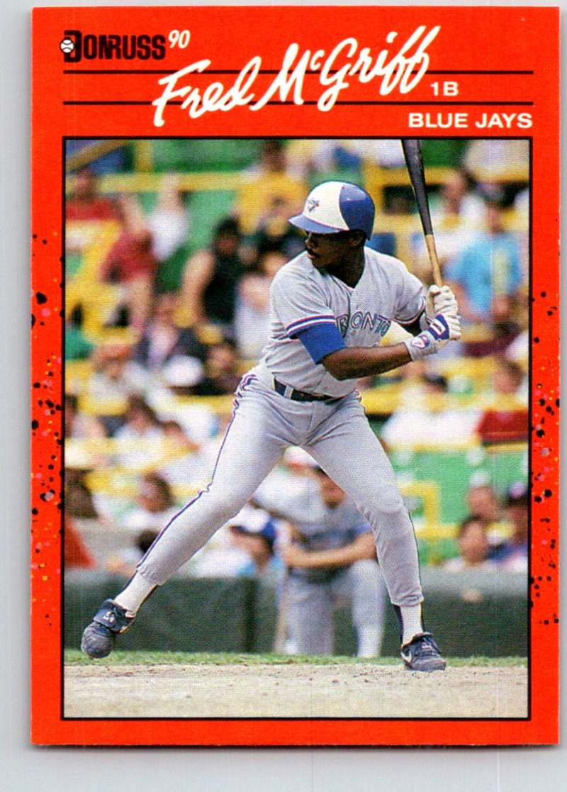1990 Donruss #188 Fred McGriff Mint Image 1