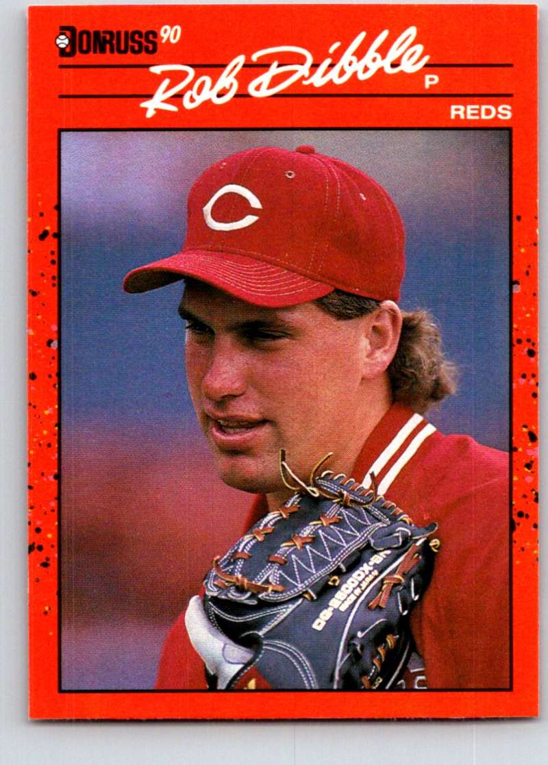 1990 Donruss #189 Rob Dibble Mint Image 1