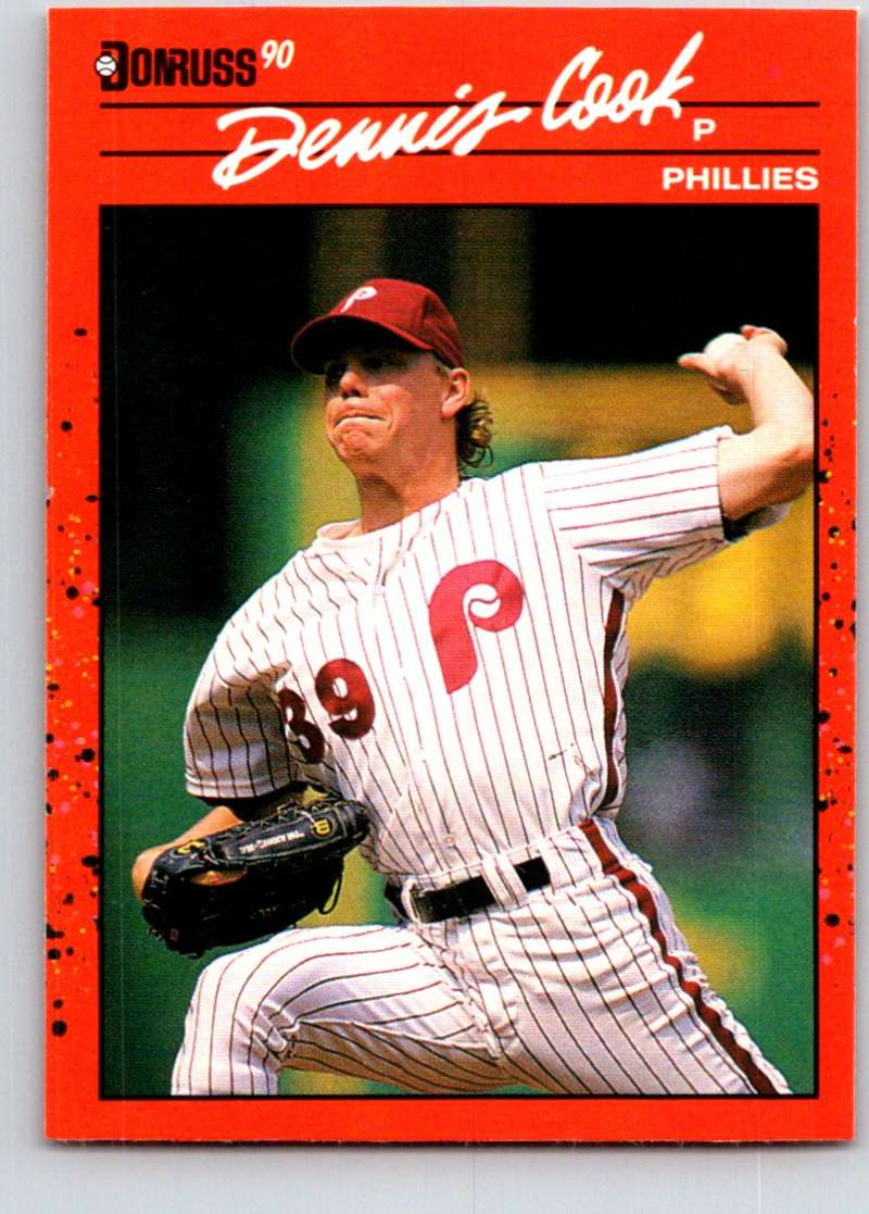 1990 Donruss #193 Dennis Cook Mint Image 1